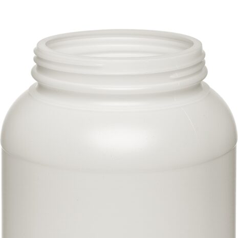 1 Gallon Natural HDPE Plastic Wide Mouth Jar, 110mm 110-400, 159 Grams 3