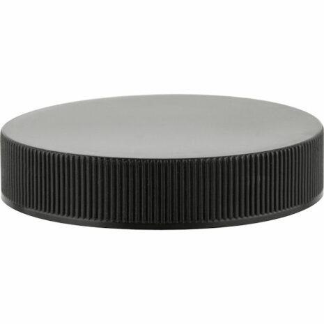 Black Smooth Disc Top Cap