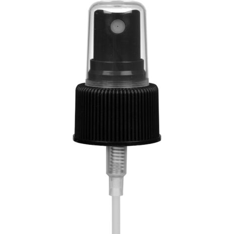 Black mist Sprayer uno with 6-7/8" dip Tube, 24mm 24-410