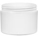 8oz white double wall jar straight sided 89-400